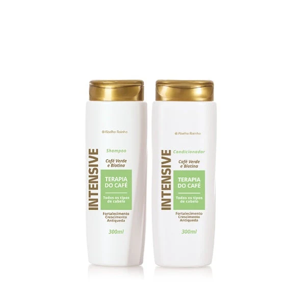 Anti Hair Loss Growth Treatment Therapy Coffee Kit 2x300ml - Abelha Rainha