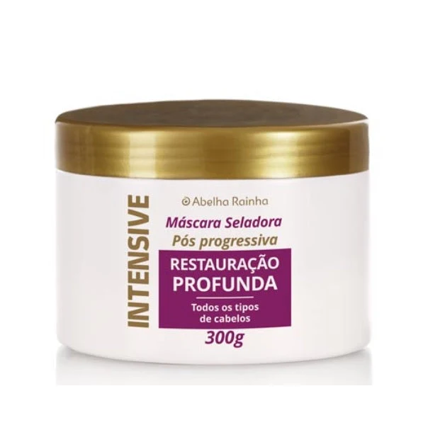 Post Progressive Treatment Intensive Deep Restore Hair Mask 300g - Abelha Rainha