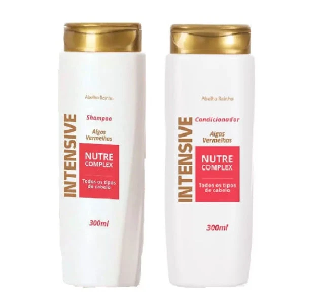 Intensive Nutre Complex Nourishing Hair Revitalizing Kit 2x300ml - Abelha Rainha