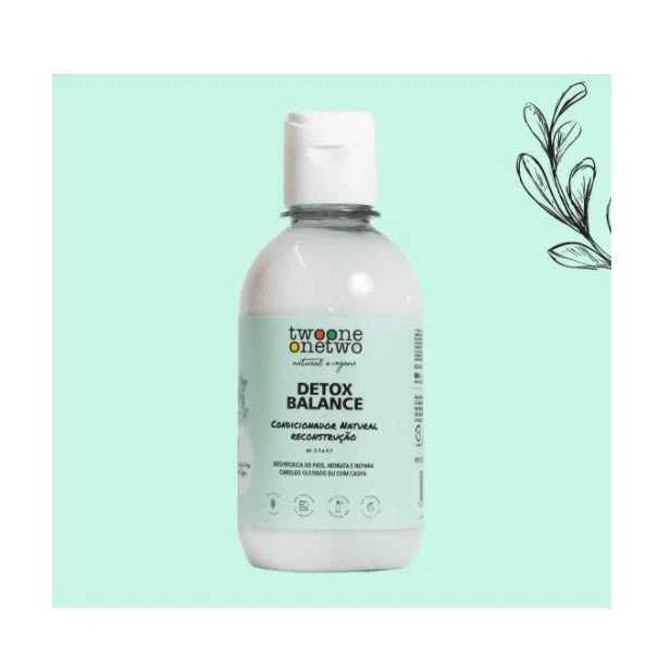 Detox Balance Vegan Reconstruction Oil Control Conditioner 250ml - Twoone Onetwo