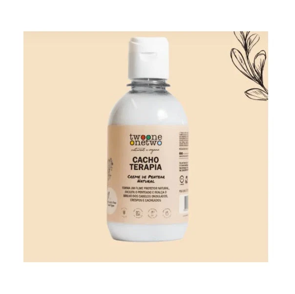Cacho Terapia Curls Therapy Curly Hair Combing Cream 250ml - Twoone Onetwo