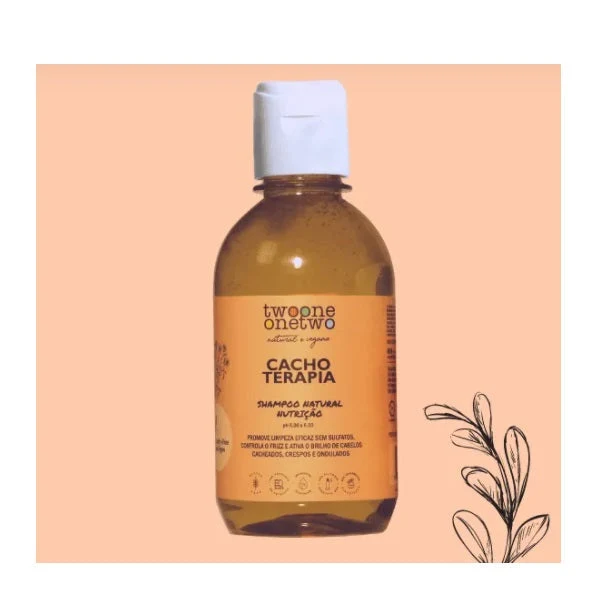 Cacho Terapia Curls Therapy Curly Hair Treatment Shampoo 250ml - Twoone Onetwo