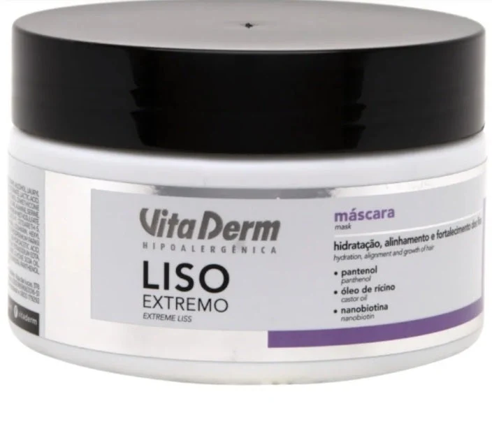 Liso Extremo Extreme Smooth Hydration Anti Frizz Alignment Mask 220g - Vita Derm