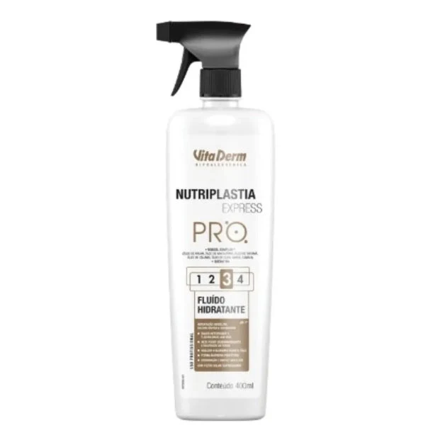 Nutriplastia Express Pro Hair Nourishing Moisturizing Fluid 400ml - Vita Derm