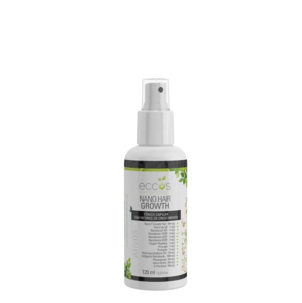Nano Hair Growth Anti Loss Tonic Fortifying Antioxidant Treatment 120ml - Eccos