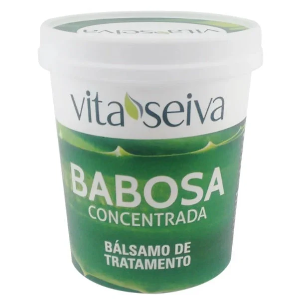 Babosa Concentrated Aloe Vera Shine Hydration Treatment Balm 500g - Vita Seiva