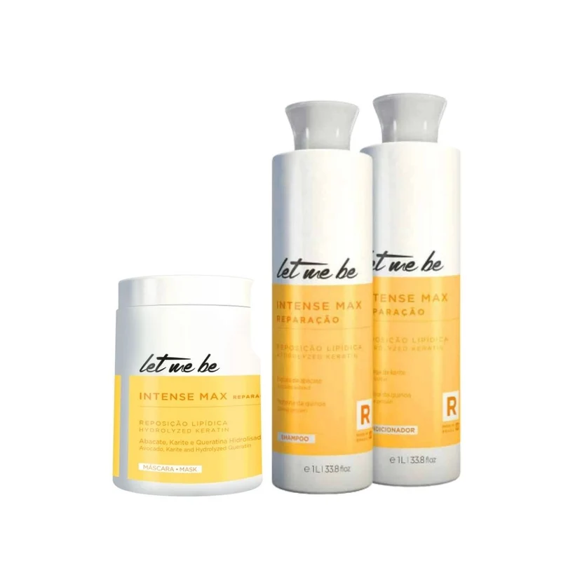Let Me Be Intense Max Lipid Replacement Sealing Hair Treatment Kit 3x1 - ProSalon