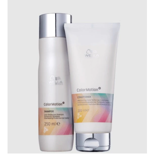 Color Motion Colored Damaged Hair Strenghtening Treatment Kit 2 Itens - Wella