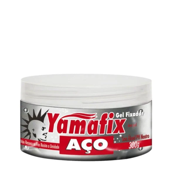 Yamafix Steel Extreme Fixation Hair Styling Definition Shine Shaper Gel 300g - Yamá