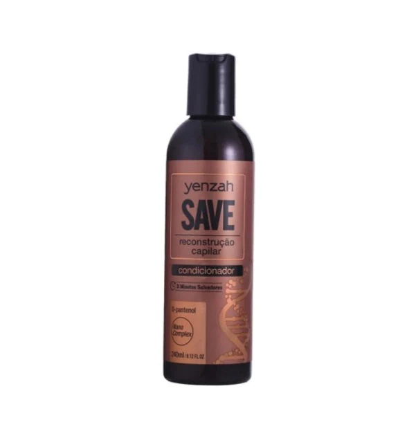 Save 3 Minutes Fiber Reconstruction Hair Treatment Conditioner 240ml - Yenzah