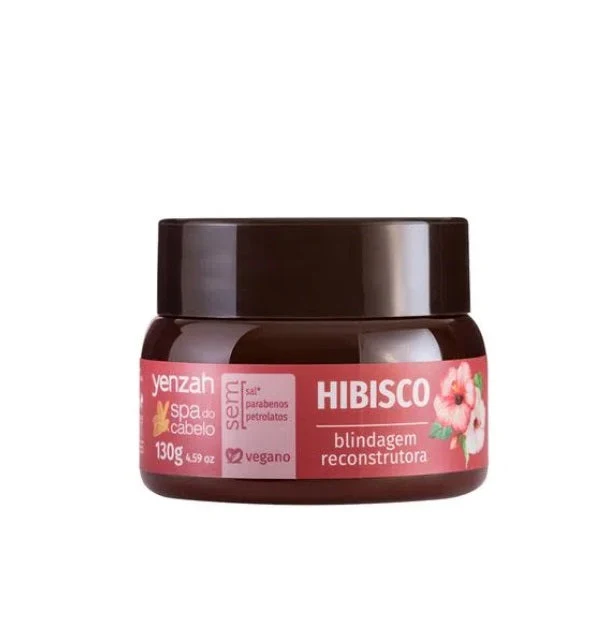 Hair Spa Hibiscus Reconstructor Strenghtening Shielding Mask 130g - Yenzah