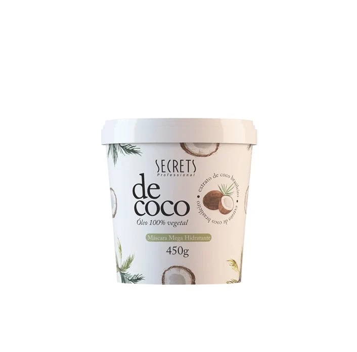 De Coco Mega Moisturizing Replacement Anti Frizz Coconut Mask 450g - Secrets