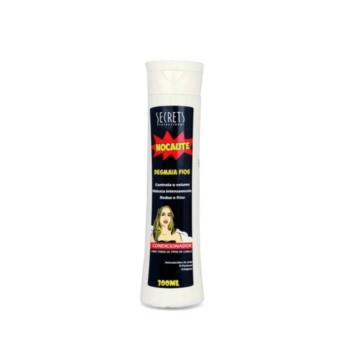 Nocaute Knockout D-Panthenol Collagen Grape Oil Conditioner 300ml - Secrets