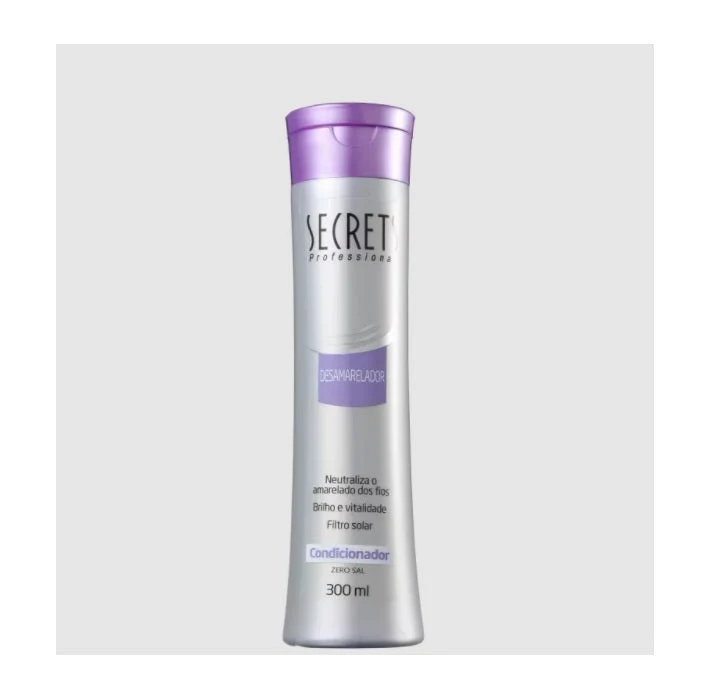 De-yellowing Blond Bleached Hair Yellow Neutralizing Conditioner 300ml - Secrets