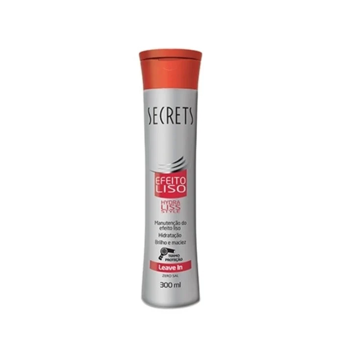 Hydra Liss Smooth Effect Dry Hair Treatment Softness Leave-in 300ml - Secrets