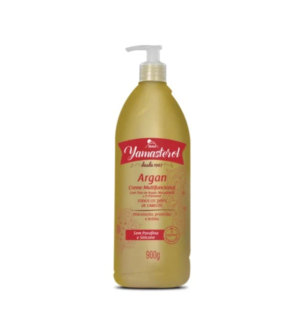 Yamasterol Argan Hair Nourishing Macadamia Multifunctional Cream 900g - Yamá