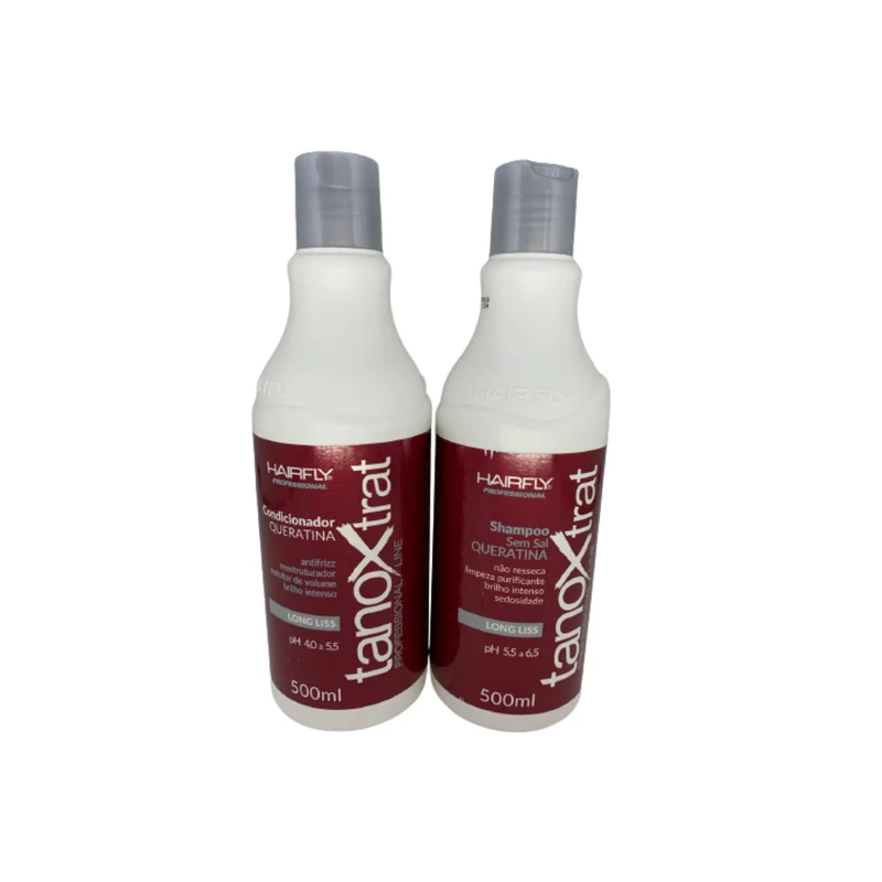 Hair Fly Tanox Trat Kit Keratin 500 + 500ml