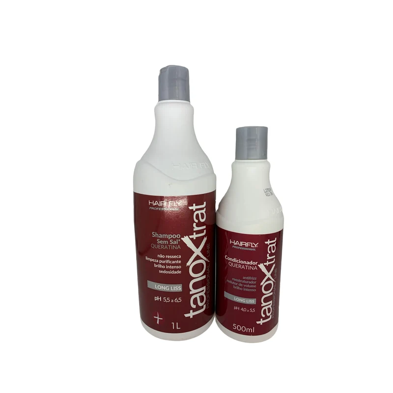 Hair Fly Tanox Trat Kit Keratin 1l + 500ml