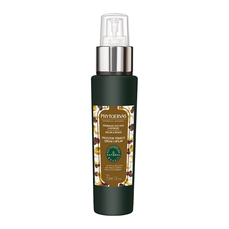 Phytoervas Thermal Protector Serum Capillary Repair of Wires and Nutrition Bacuri and Patauá 70ml