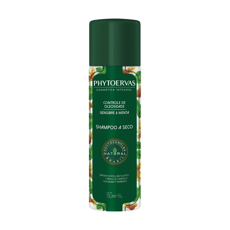 Phytoervas Dry Shampoo Gengibre Oil Control and Mint 150ml