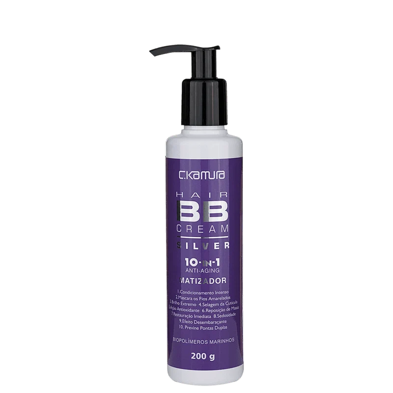 C.Kamura Silver Bb Cream Hair 10-in-1- 200g Capillary Treatment