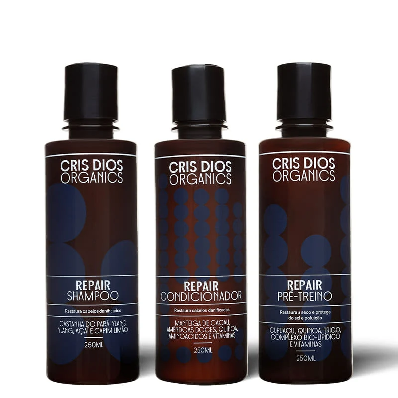 Cris Dios Organics Ritual Repair Trio Kit (3 Products)
