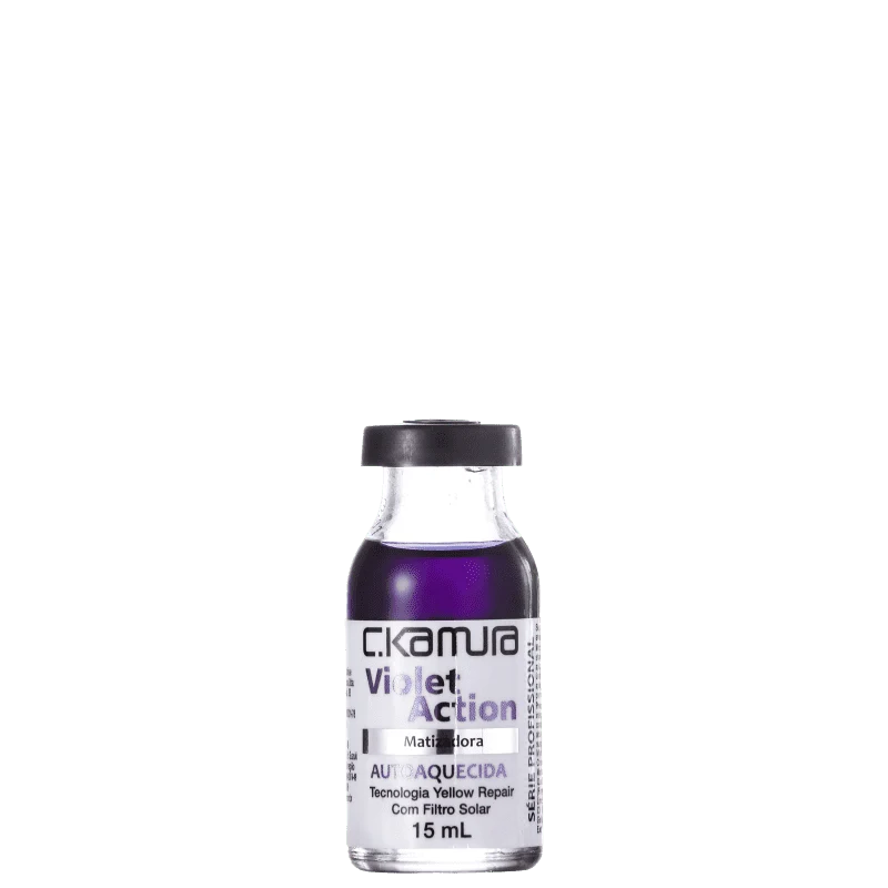 C.Kamura Violet Action Matizadora- Treatment Ampola 15ml