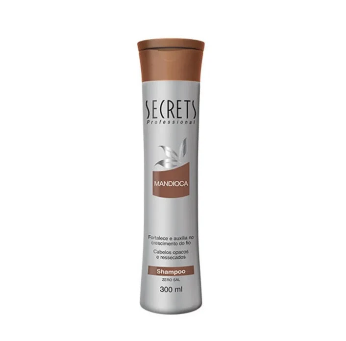 Mandioca Cassava Semi di Lino Moisturizing Shine Hair Shampoo 300ml - Secrets
