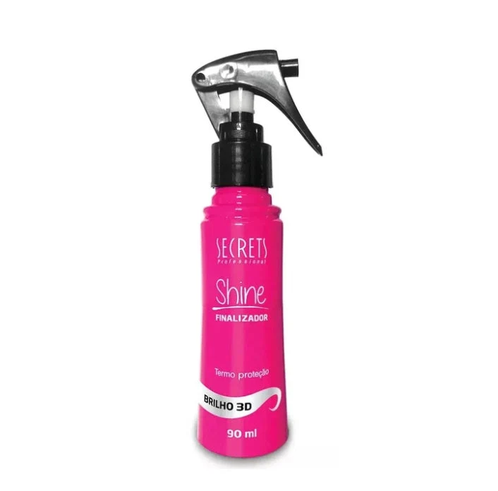 Shine 3D Thermal Protection Hair Finisher Treatment Serum Spray 90ml - Secrets