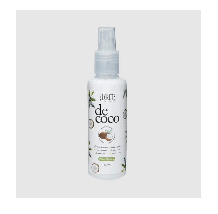 Coconut Revitalizing Dry Hair Nourishing Treatment Biphasic Oil 140ml - Secrets