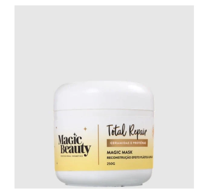 Total Repair Ceramides Proteins Hair Treatment Shine Mask 250g - Magic Beauty