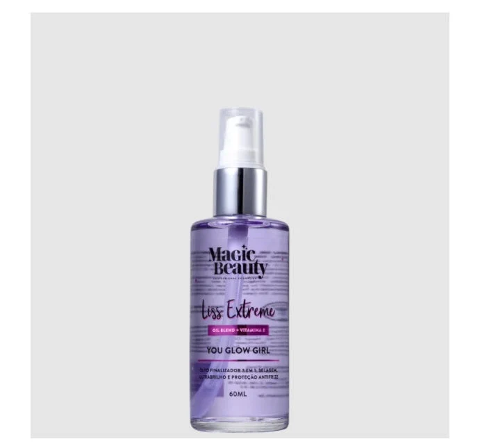 Liss Extreme You Glow Girl Serum Oil Blend Vitamin E Finisher 60ml - Magic Beauty