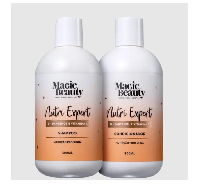 Nutri Expert Dry Hair Nourishing Softness Treatment Kit 2x300ml - Magic Beauty