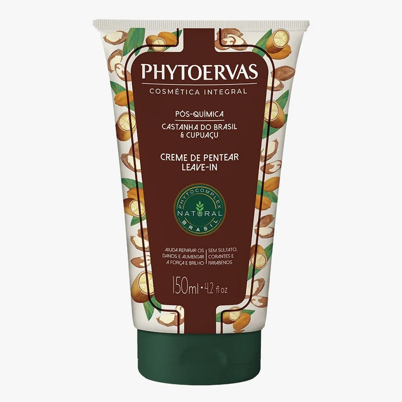 Phytoervas Cream of Post Post Chemical Chemicals of Brazil and Cupuaçu 150ml