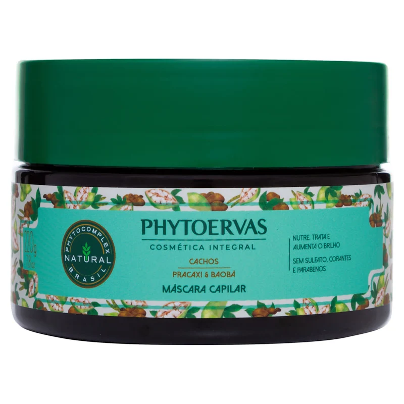 Phytoervas Mask for Hairs Pracaxi and Baobab 220g