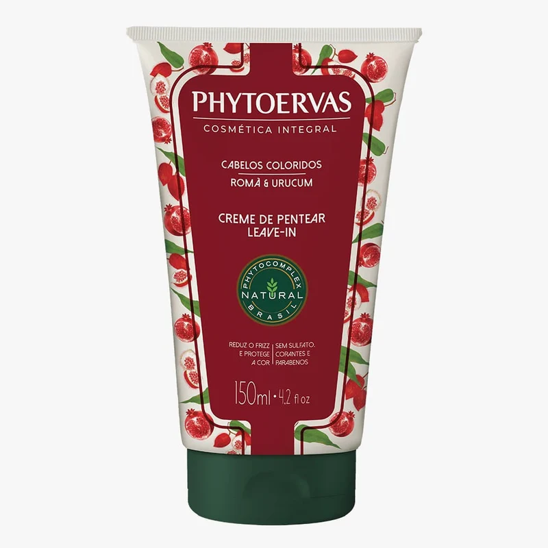 Phytoervas Cream of Pomegranate Colored Hair and Urucum 150ml