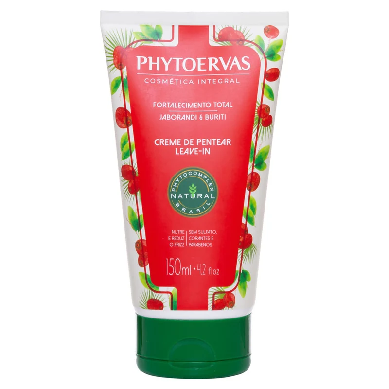 Phytoervas Cream of Combing Strength Total Jaborandi and Buriti 150ml