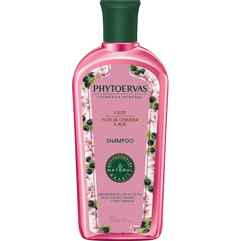 Phytoervas Smooth Shampoo Cherry Blossom and Acai 250ml