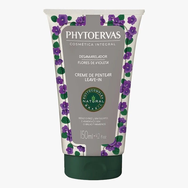 Phytoervas Cream of Combing Desamarelator Violet Flowers 150ml