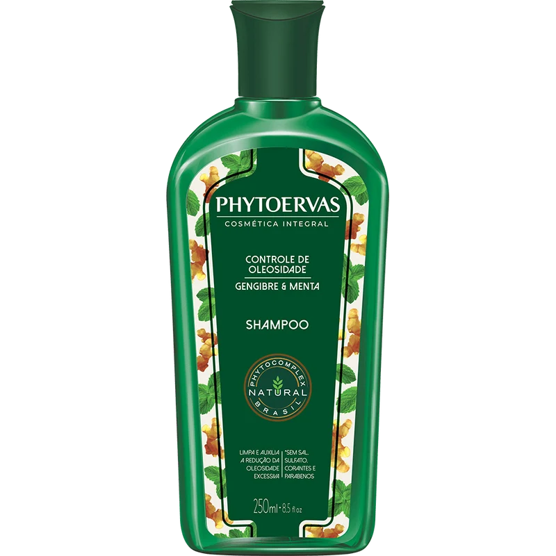 Phytoervas Shampoo Gengibre Oil Control and Mint 250ml