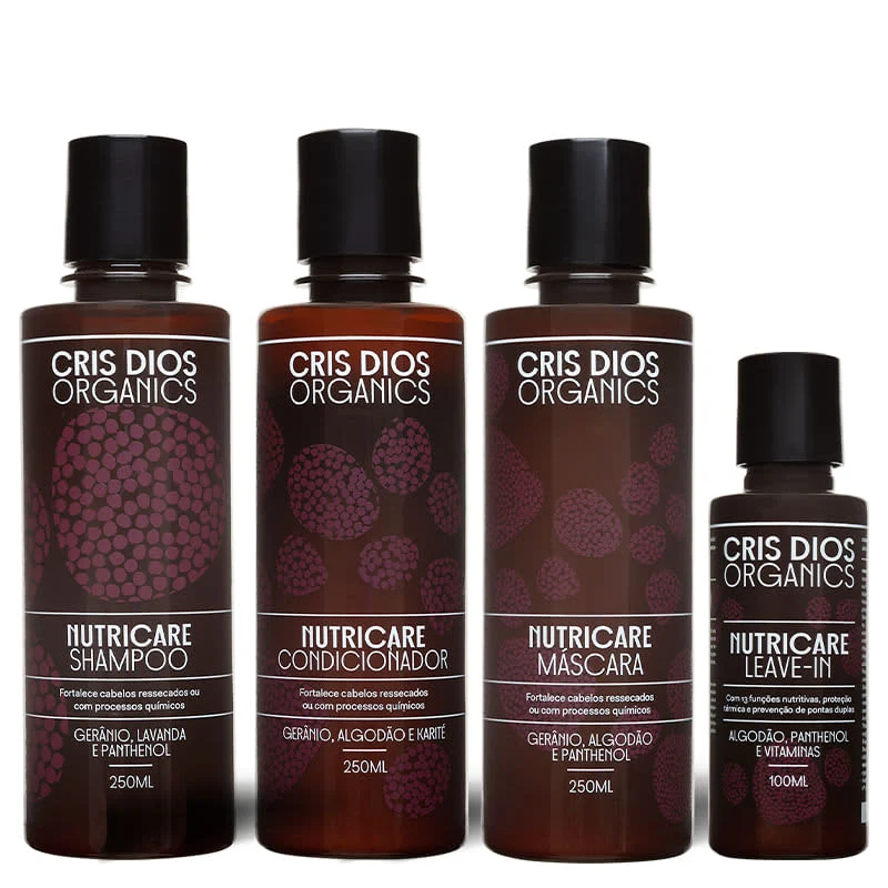 Cris Dios Organics Kit Cris Dios Nutricare (4 Products)