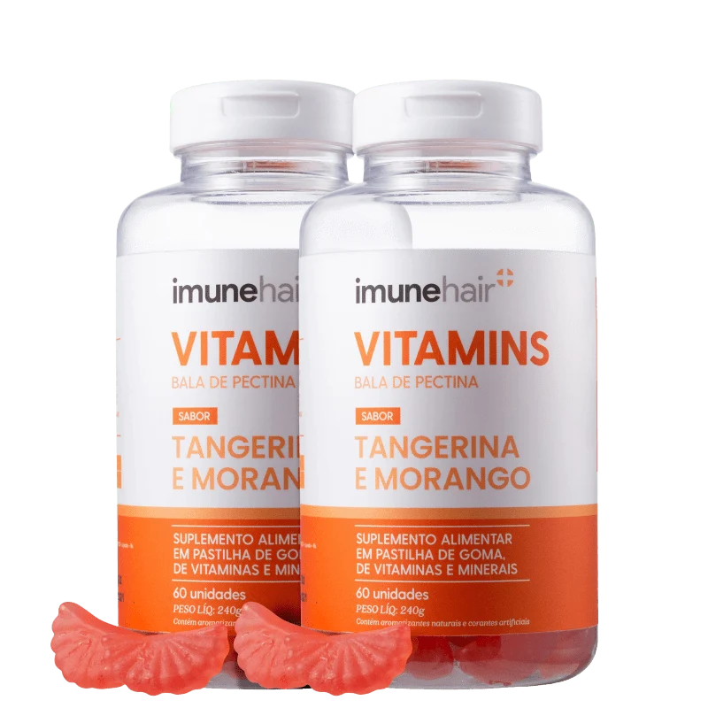 Imunehair Kit Vitamins Bala De Pectina Duo (2 Products)