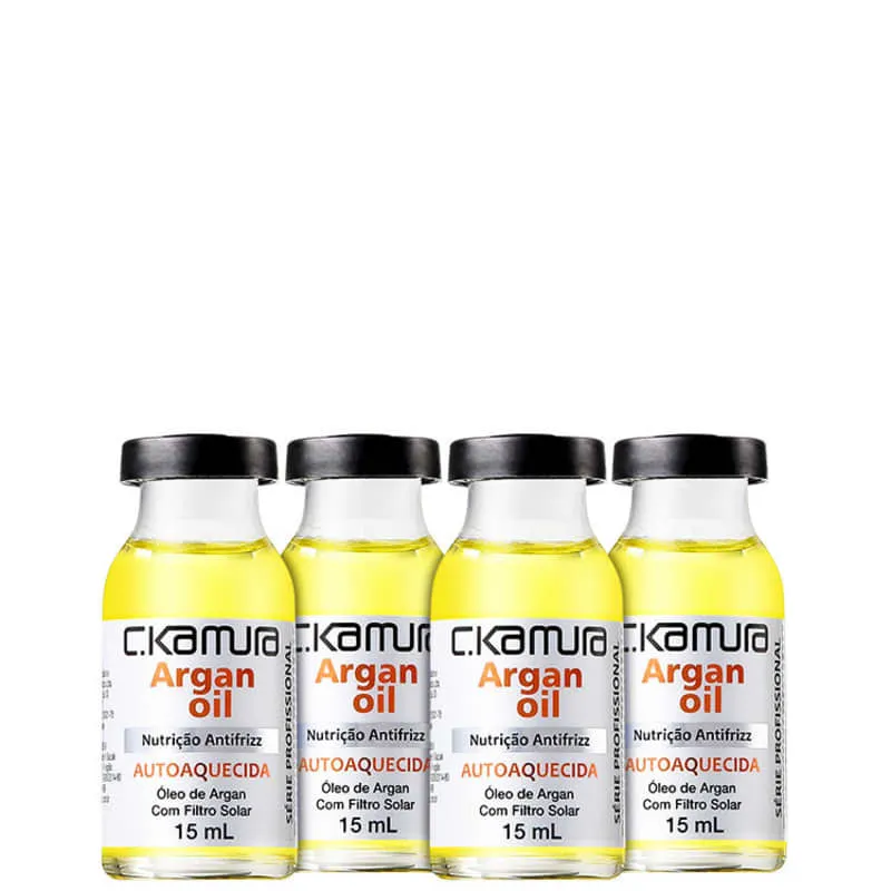 C.Kamura Argan Nutri-oil Antifrizz- Nutrition Ampola 4x18ml