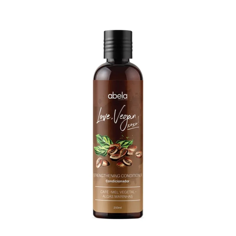 Love Vegan Coffee Moisturizing Strenghtening Conditioner 250ml - Abela Cosmetics