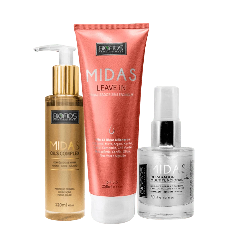 Biofios Profissional Kit Love Midas (3 Products)