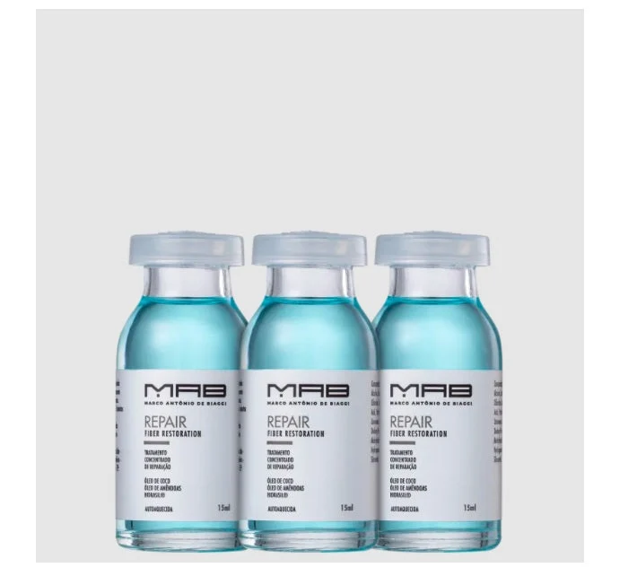 Repair Instant Fiber Restoration Concentrated Treatment Ampoules 3x15ml - MAB
