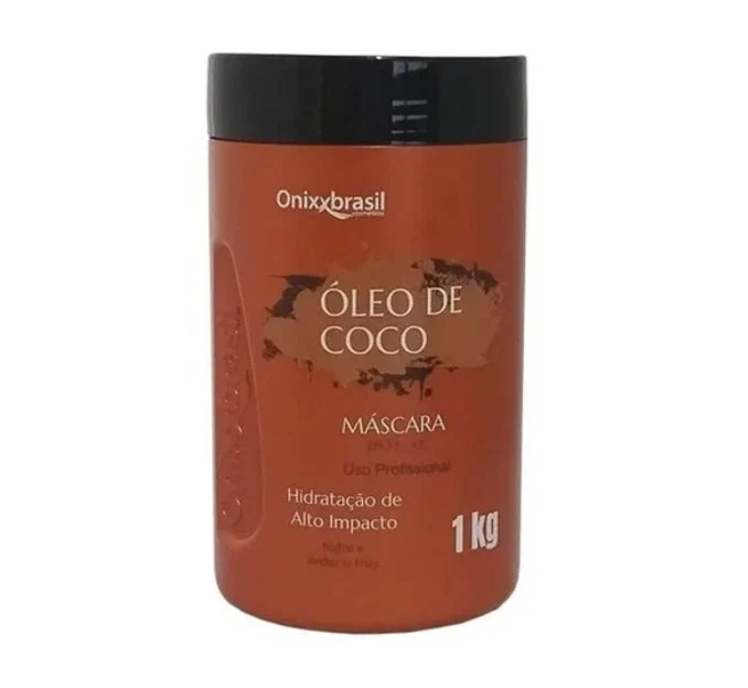 Coconut Oil High Impact Hydration Softness Shine Moisturizing Mask 1kg - Onixx