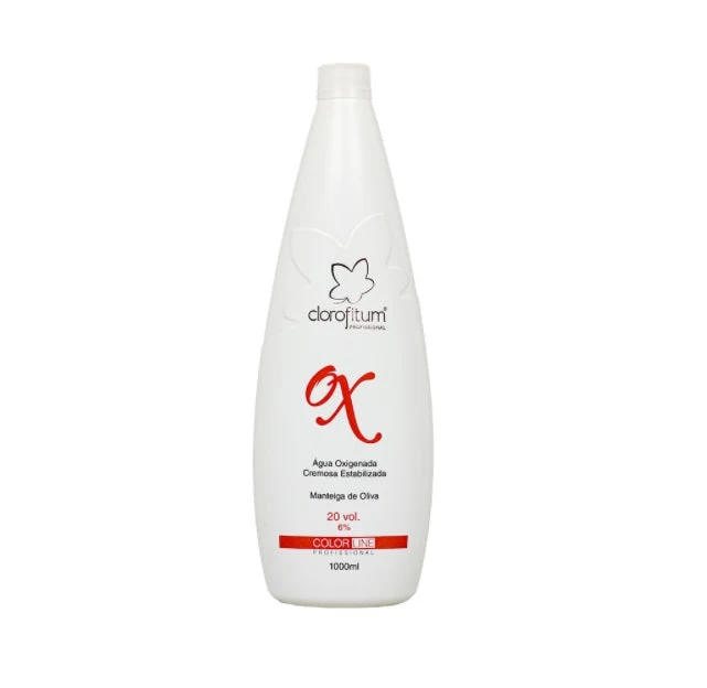 Stabilized Creamy Oxidant Bleaching Emulsion 20 Vol. Olive Butter 1L - Clorofitum