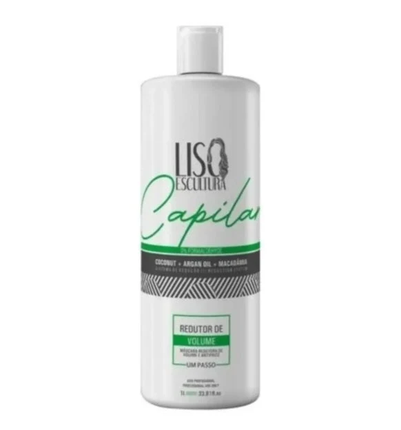 Volume Reducer Progressive Brush Coconut Argan Macadamia 1L - Liso Escultura