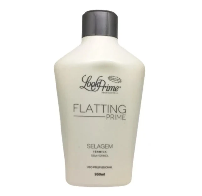 Flatting Hair Straightening Progressive Brush Thermal Sealing 1L - Look Prime